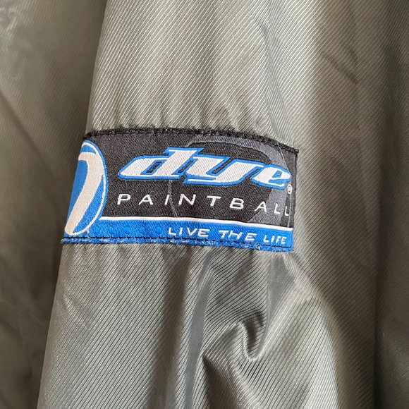 DYE Mens Lightweight Hooded Anorak Packable Half Zip Windbreaker Jacket XXL - Picture 4 of 8